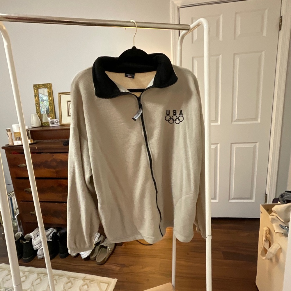 Soft USA zip up-XL